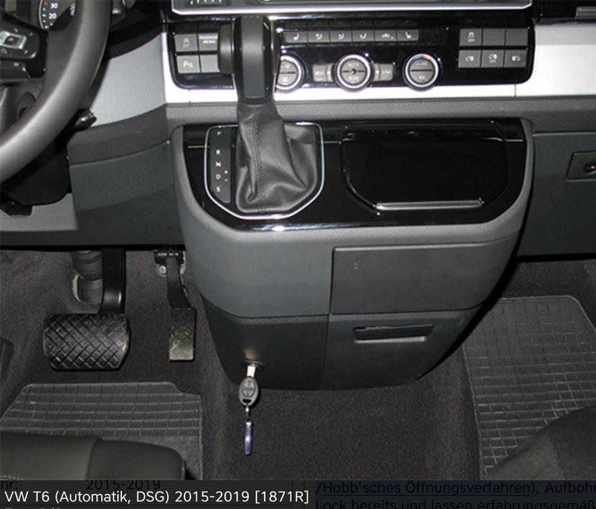 Bearlock Schalt / Wählhebelsperre VW T6 / T6.1